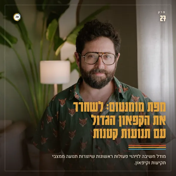 מפת מומנטום: לשחרר את הקפאון הגדול עם תנועות קטנות